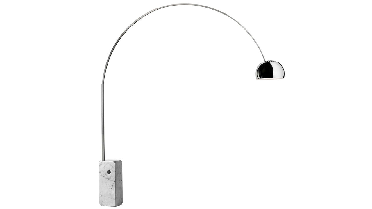 Arco Stehleuchte von Achille and Pier Giacomo Castiglioni f&uuml;r Flos