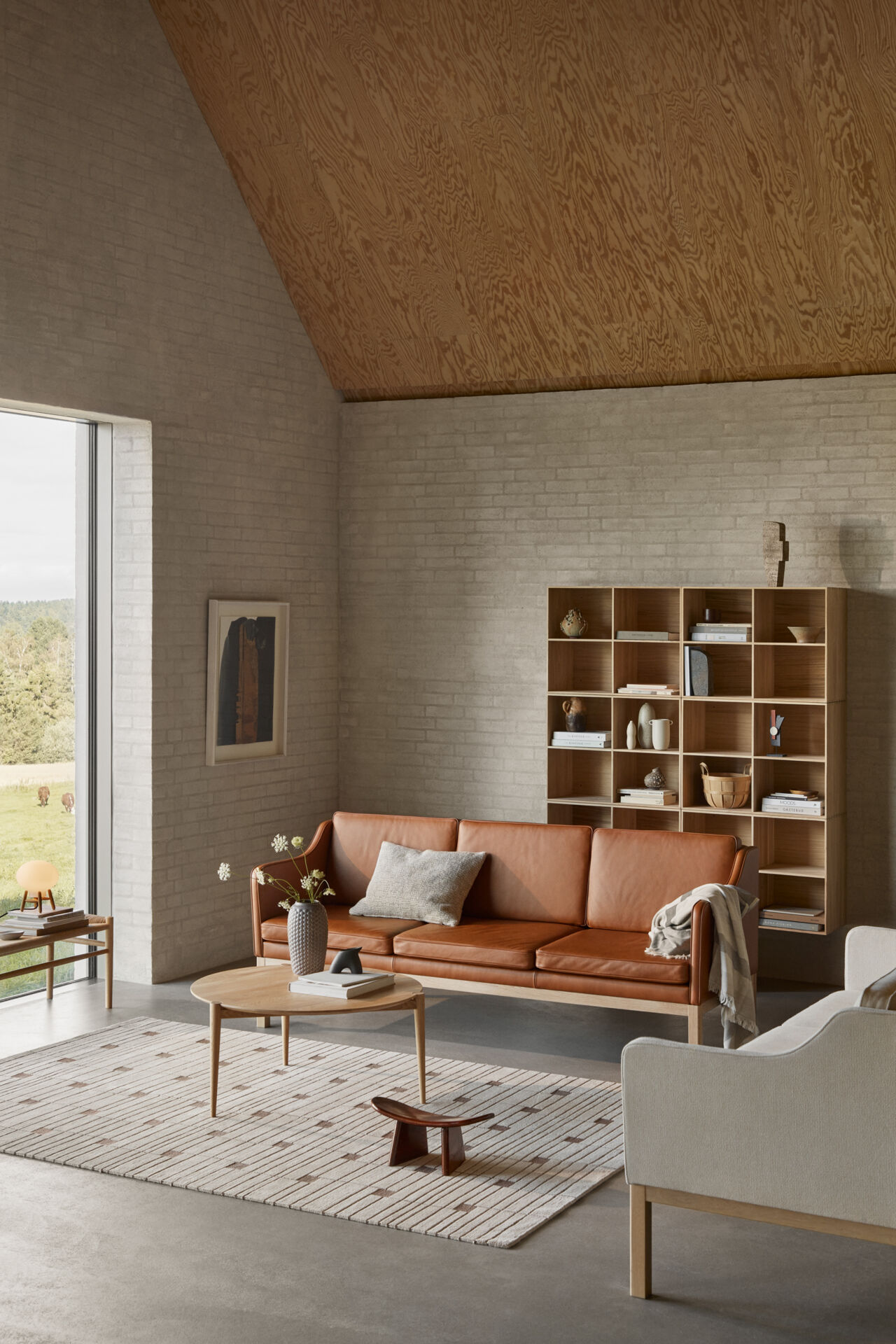 Modernes Sofa L43 von FDB M&oslash;bler