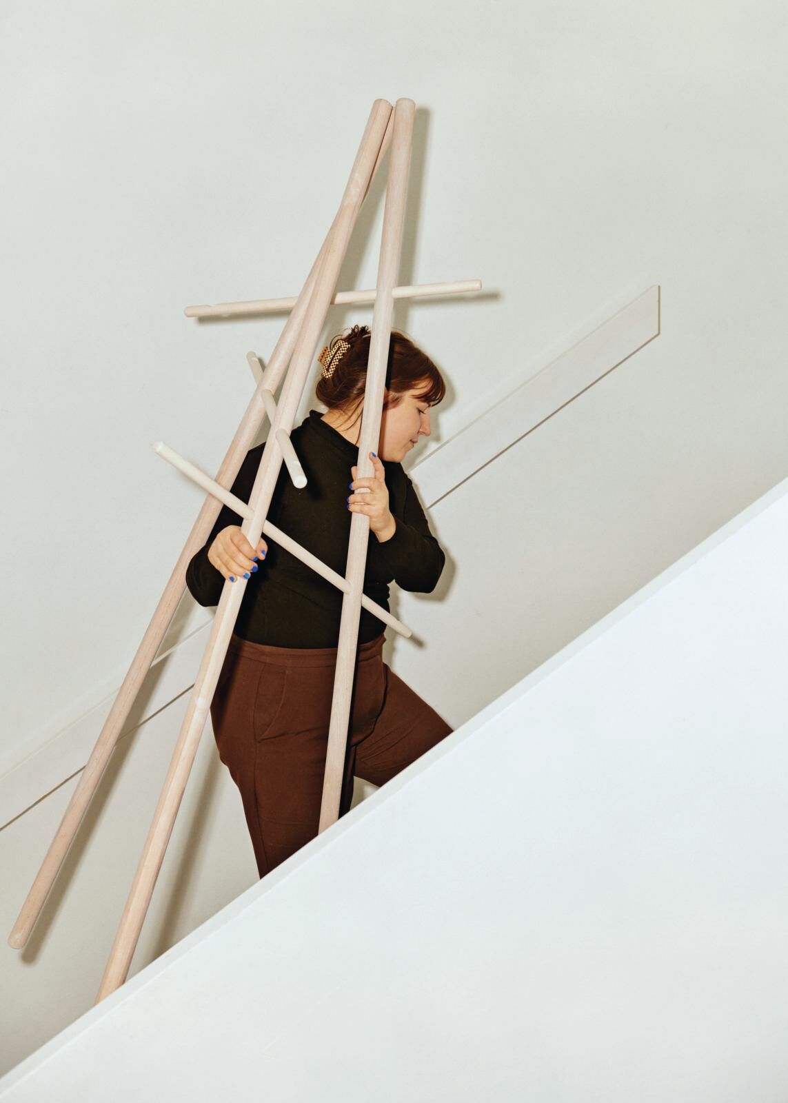 Garderobe "Stockwerk" von Juliane K&uuml;hr von der HBKsaar