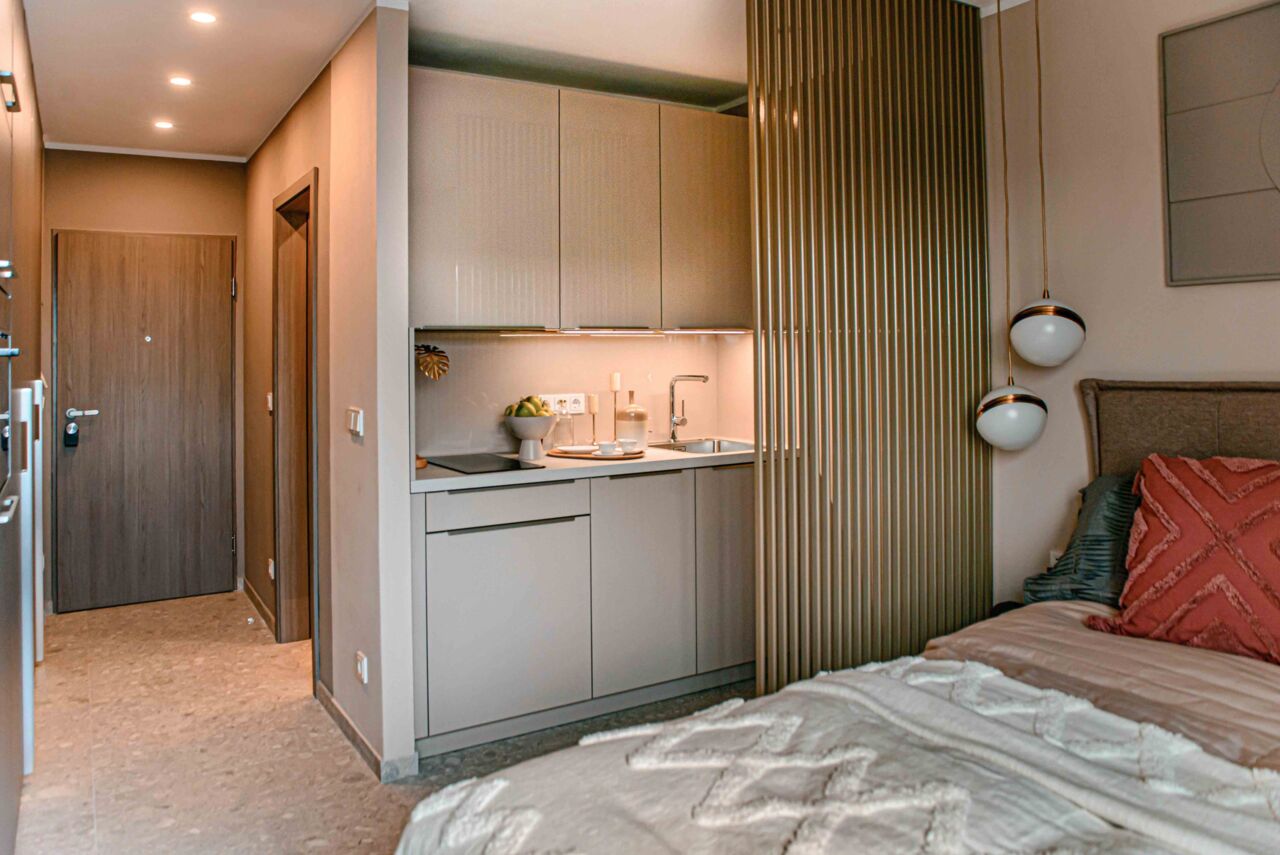 Ferienwohnung mit Kochnische