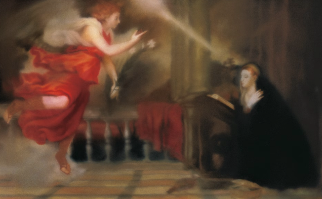 Gerhard Richter, Verk&uuml;ndigung nach Tizian, 1973