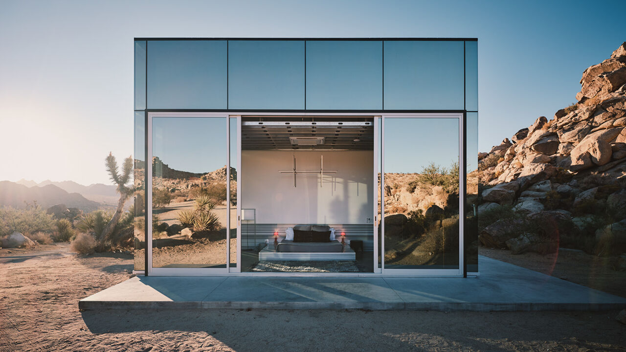 The Invisible House in der s&uuml;dkalifornischen W&uuml;ste 