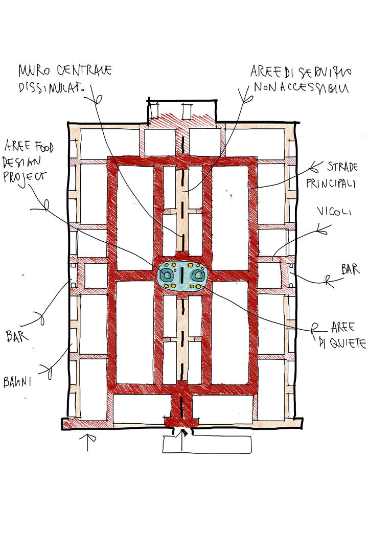 Layout f&uuml;r EuroCucina auf Mail&auml;nder M&ouml;belmesse 2024 von Lombardini22