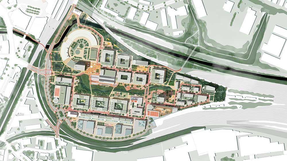 St&auml;dtebauliche Konzeptstudie