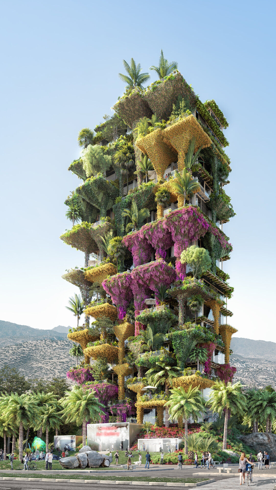 "Giverny Oasis" von Architekt &Eacute;douard Fran&ccedil;ois 