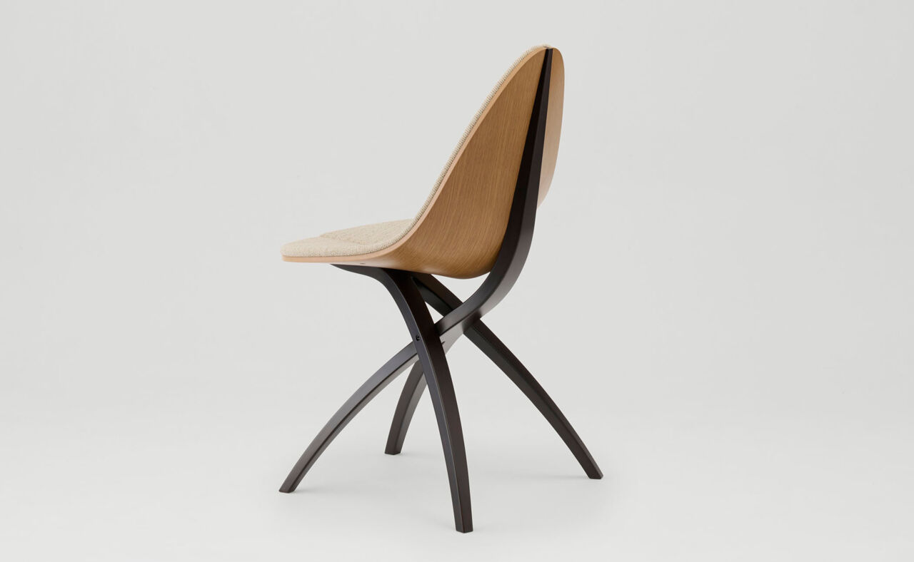 Designer-Stuhl "Edaha" von GamFratesi