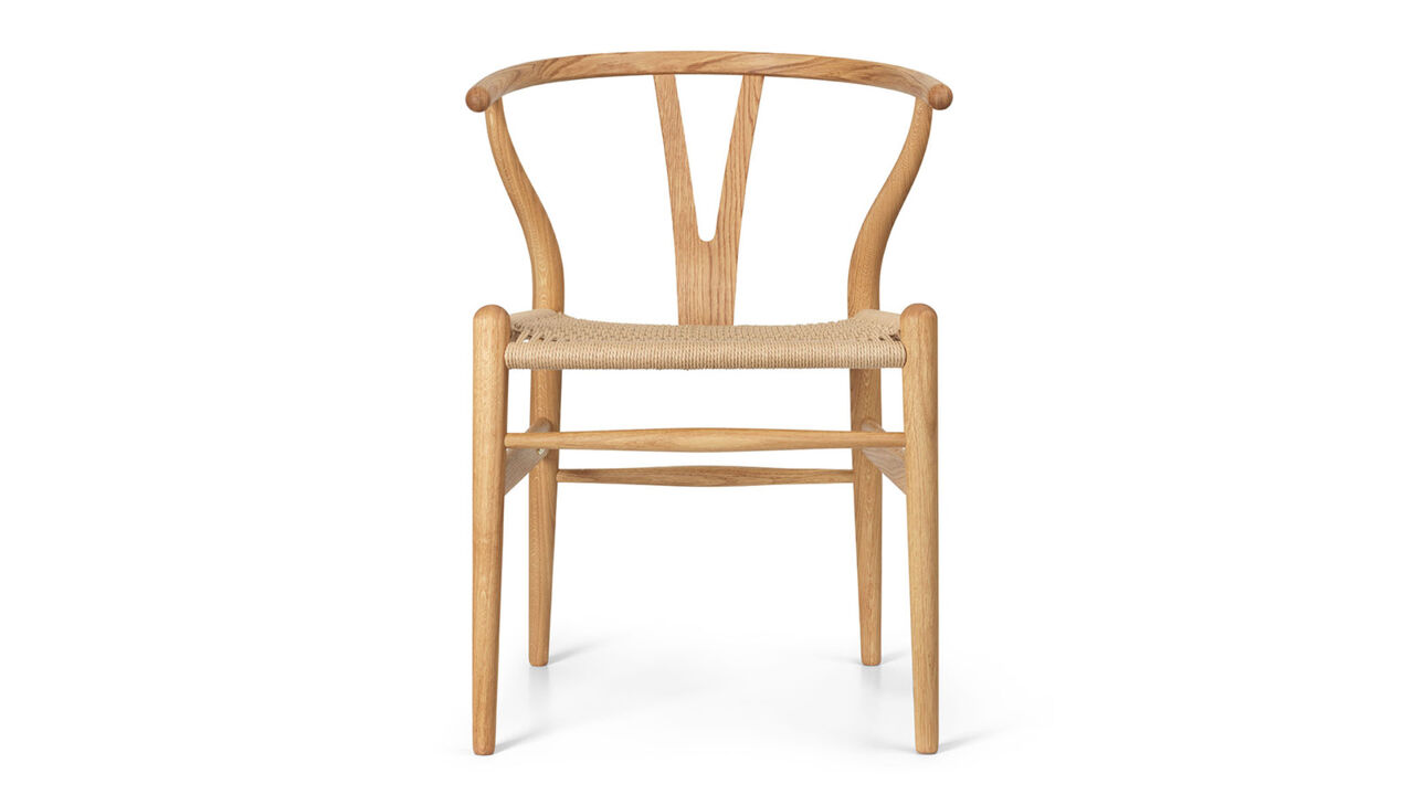 Wishbone Chair CH24 von Hans J. Wegner, hergestellt von Carl Hansen & S&oslash;n