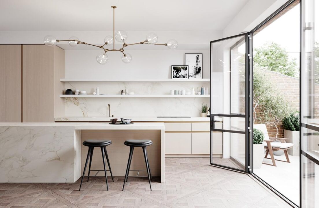 Luxuri&ouml;se Inselk&uuml;che von Obumex