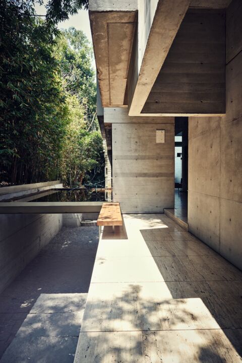 Au&szlig;enbereich Studio Alberto Kalach