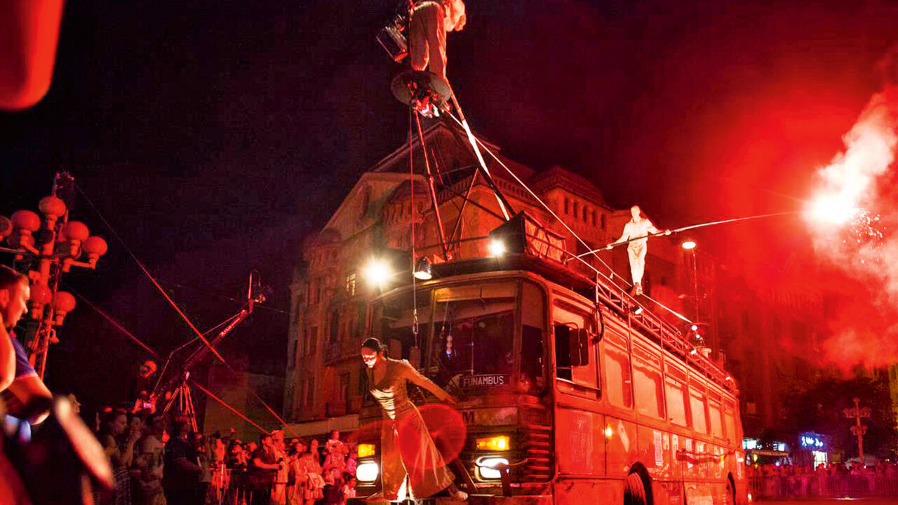 Kultur auf den Stra&szlig;en von Timișoara