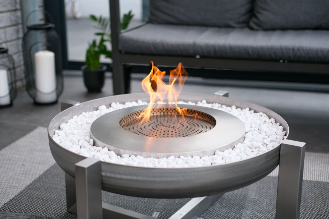 A-Ethanol Kamin Feuerstelle Stahlkunst