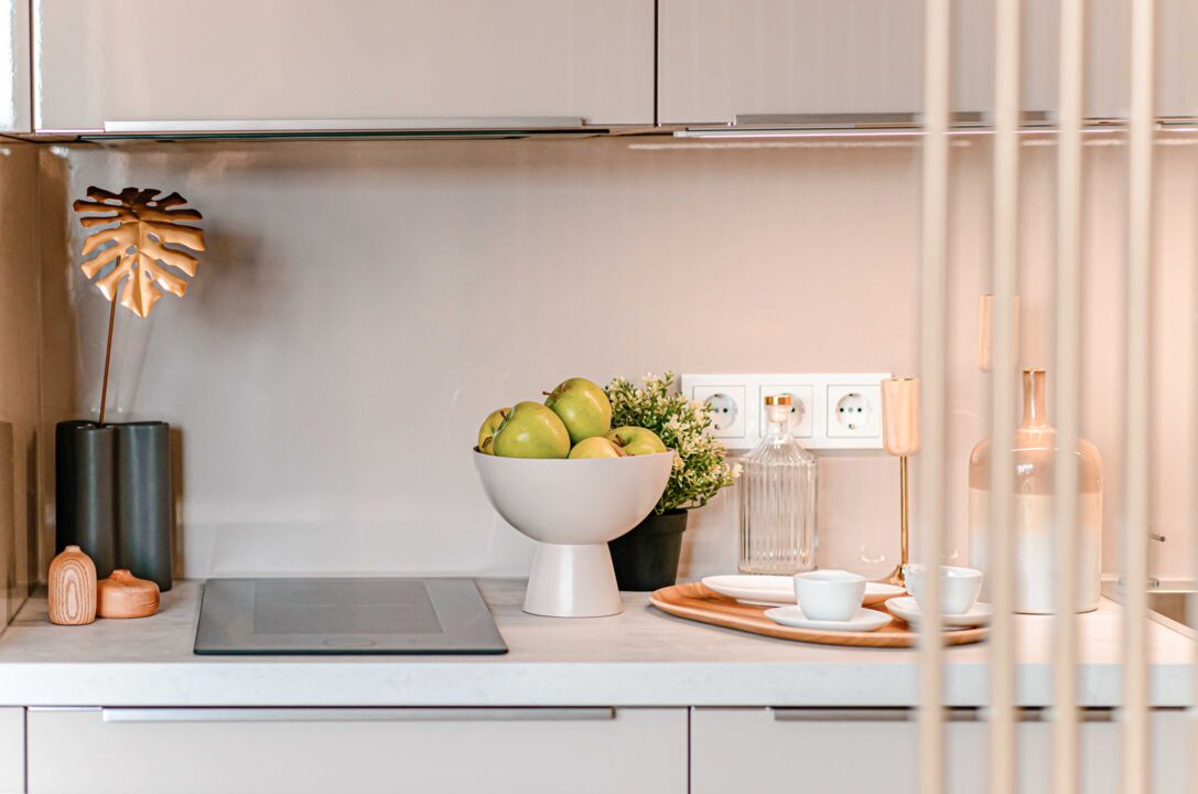Sideboard in K&uuml;che in Ferienwohnung
