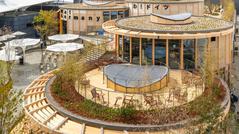 Der deutsche Pavillion auf der Expo 2025