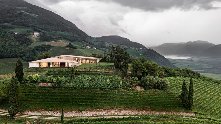Der Kastelaz Hof bei Tramin am Kalterer See in S&uuml;dtirol