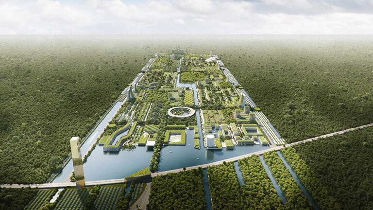 Smart Forest City Canc&uacute;n: Die gr&uuml;ne Stadt von morgen an der Karibik&shy;k&uuml;ste s&uuml;dlich von Canc&uacute;n